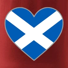 Škótske srdce na prsník