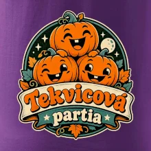 Tekvicová partia - tri veselé tekvice retro