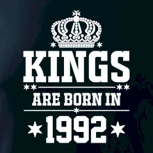 Kings are born in 1992 Kings are born in 1992