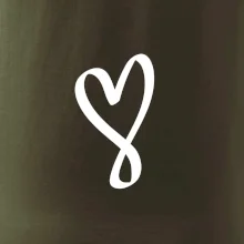 Srdce nekonečno na prsník