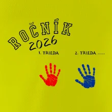 Odtlačky dlaní - základná škola - 9 rokov