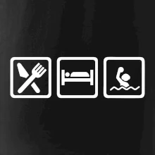 Eat sleep vodné pólo v rade