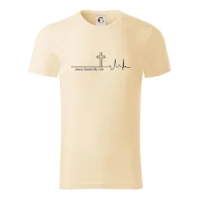 Jesus Saved My Life kríž ekg Jesus Saved My Life kríž ekg