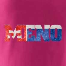 Slovenská vlajka - Váš nápis