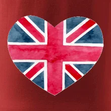 Britské srdce maľované