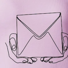 Obálka pôšták jedným ťahom