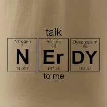 Talk nerdy - periodická tabuľka Talk nerdy - periodická tabuľka
