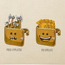 Pred výplatou po výplate (Pecka design)