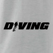 Diving nápis potápač