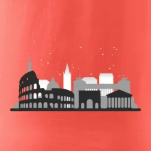 Rím silueta pamiatky