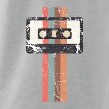 Retro kazeta - pruhy Retro kazeta - pruhy