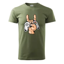 Gamer - gamepad paroháč