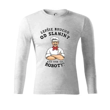 Lepšie brucho od slaniny ako hrb od roboty Lepšie brucho od slaniny ako hrb od roboty