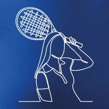 Tenistka jedným ťahom Tenistka jedným ťahom