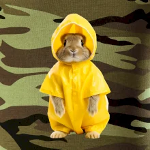 Králik v pláštenke