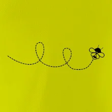 Dráha letu včely - slučka Dráha letu včely - slučka