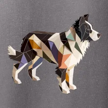 Border kólia zlepená z papiera