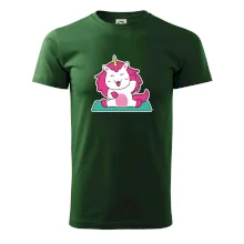 Yoga veselý jednorožec