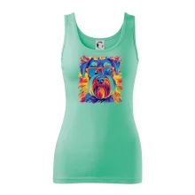 Bradáč farebný štýl 70s