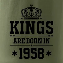 Kings are born in 1958