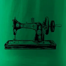 Šijací stroj - starý kreslený