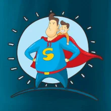 Táta superman - chlapec Táta superman - chlapec