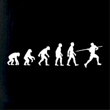 Evoluce hod oštěpem