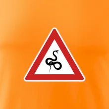 Dopravná značka - Pozor had