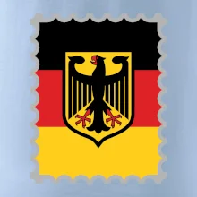 Nemecká známka - vlajka