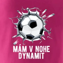Mám v nohe dynamit