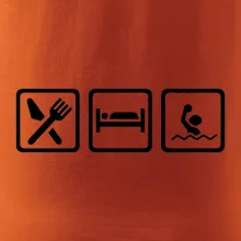 Eat sleep vodné pólo v rade