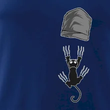 Mačka vypadla z vrecka