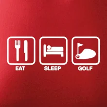 Eat sleep golf