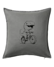 Roztomilý Dinosaurus na bicykli