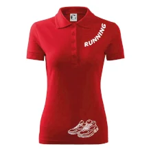 Running nápis šikmo