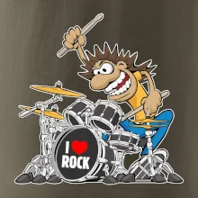 I love rock bubeník
