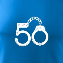 Narodeninové tričko pre policajta - putá 50
