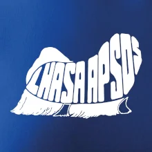 Lhasa Apso nápis v tele Lhasa Apso nápis v tele