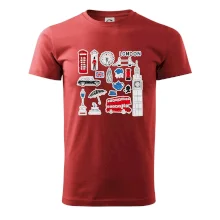 Velká Británie - kreslené ikonky