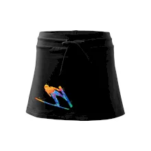 Skokan na lyžiach splash