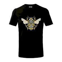 Steampunk včela farebná Steampunk včela farebná