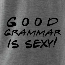 Good grammar is sexy