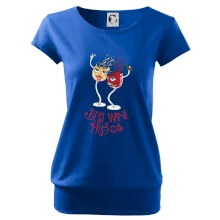 Best wine friends dancing (Pecka design)