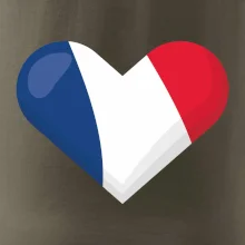 Francúzska vlajka srdca