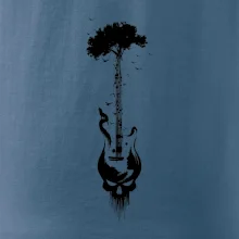 Gitara strom a lebka Gitara strom a lebka