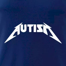 Autism rock nápis
