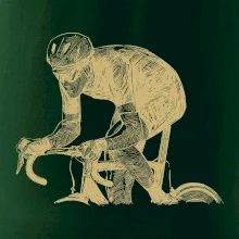 Cestná cyklista predok