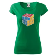 Rubikova kocka kreslená