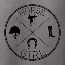 Horse Girl kruh Horse Girl kruh