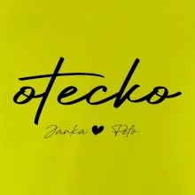 Otecko - tričko s menami deti Otecko - tričko s menami deti